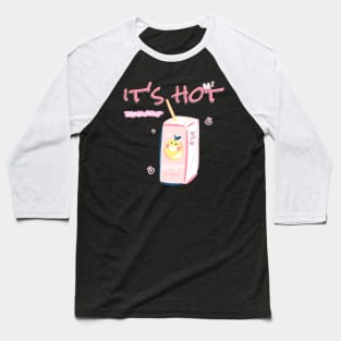 Harajuku cute juice box illustration design Baseball T-Shirt